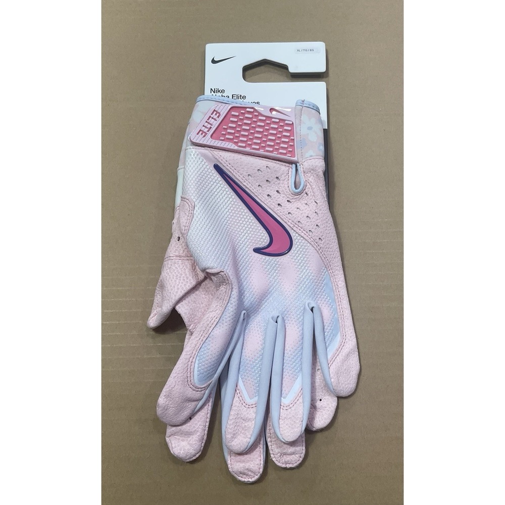 Mens Nike Alpha Elite PE Mother's Day Batting Gloves MLB Player Exclusive Sz XL